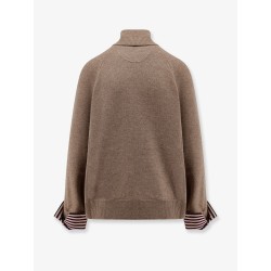 Cashmere sweater with Monili detail