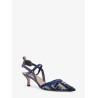 Colibrì Lite mesh slingback decolleté