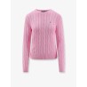 Cotton cable knit sweater