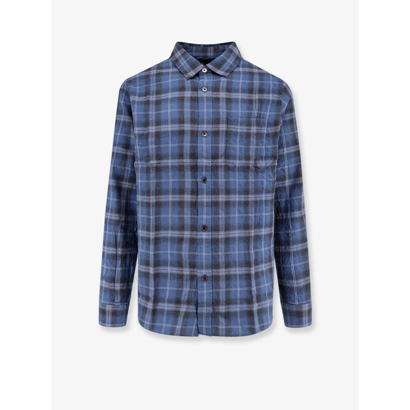 Beach Plaid cotton shirt