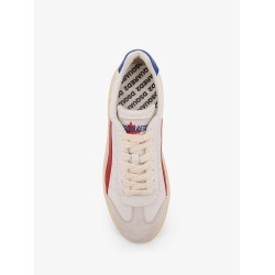 Rider leather low-top sneakers