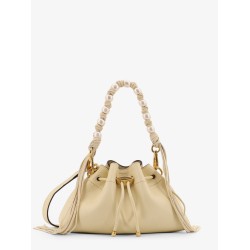 Cinch Small leather crossbody bag