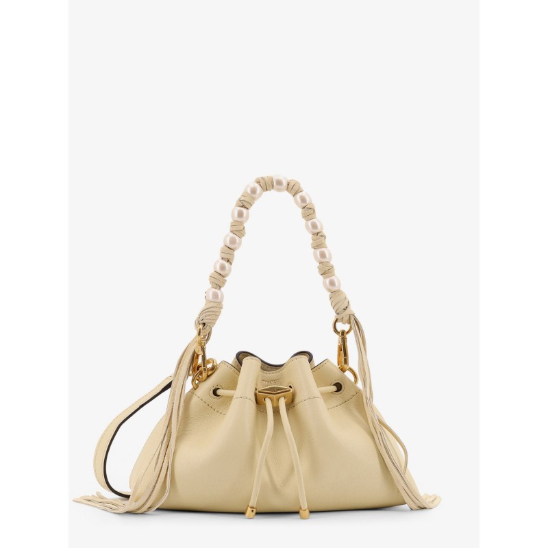 Cinch Small leather crossbody bag