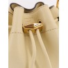 Cinch Small leather crossbody bag