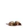 LEATHER SLIDE SANDAL