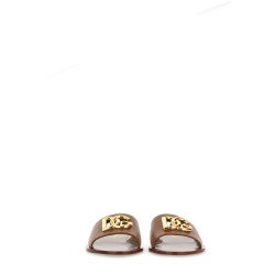 LEATHER SLIDE SANDAL