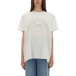 T-SHIRT WITH LACE INSERT