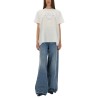 T-SHIRT WITH LACE INSERT