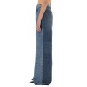 WIDE-LEG JEANS WITH CONTRASTING PANELS