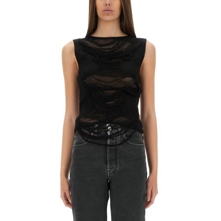 WORN EFFECT TOP