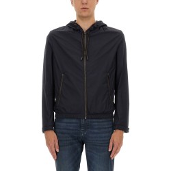 "L-CALFO1" JACKET WITH HOOD AND ZIPPER