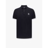 Stretch cotton polo shirt