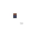 Jacquard FF fabric cardholder with denim effect