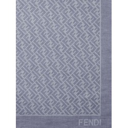 FF jacquard cotton shawl