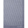 FF jacquard cotton shawl