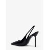 Lidia patent leather slingback decolleté