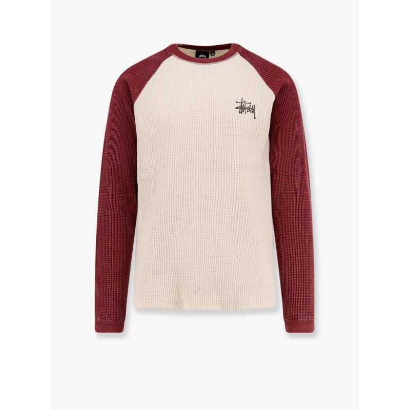 Raglan Thermal cotton sweater