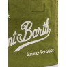 Vanity cotton handbag with maxi logo print