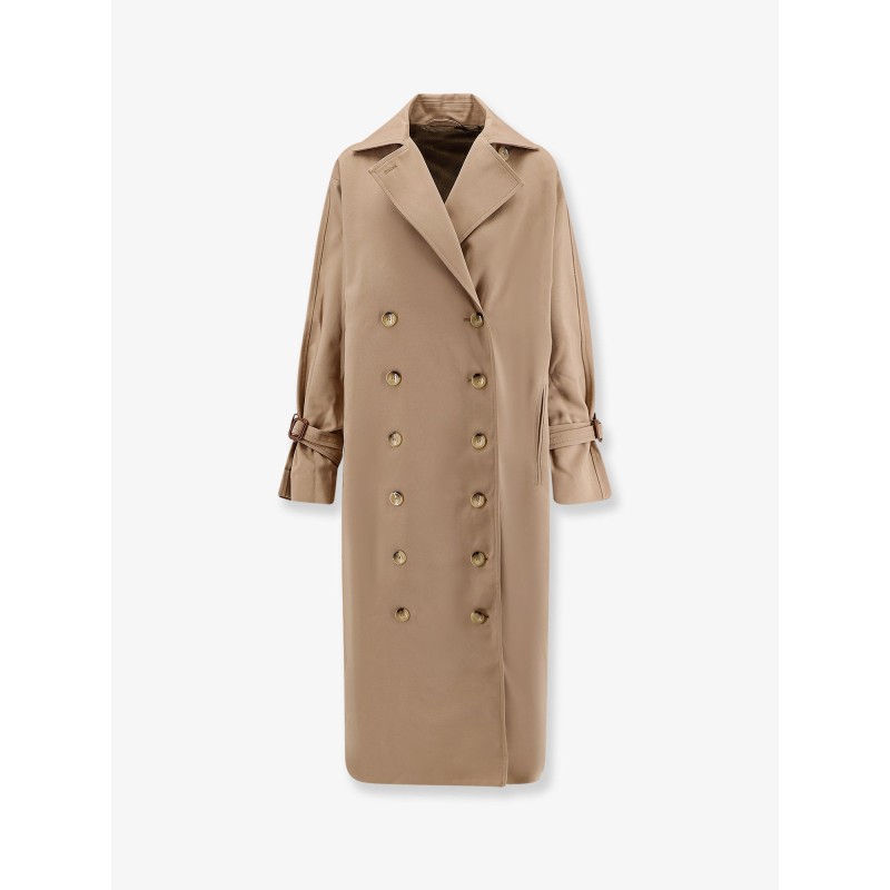 Signature cotton blend trench