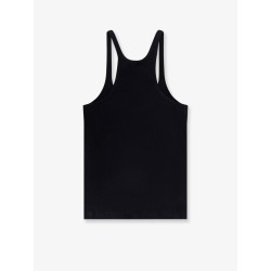 Ribbed cotton tank top