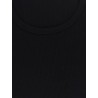 Ribbed cotton tank top