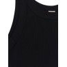 Ribbed cotton tank top