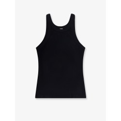 Ribbed cotton tank top