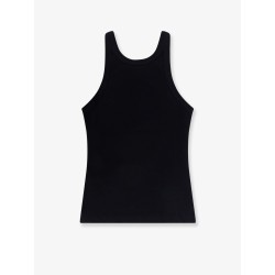 Ribbed cotton tank top