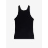 Ribbed cotton tank top