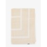 Monogram organic cotton beach towel