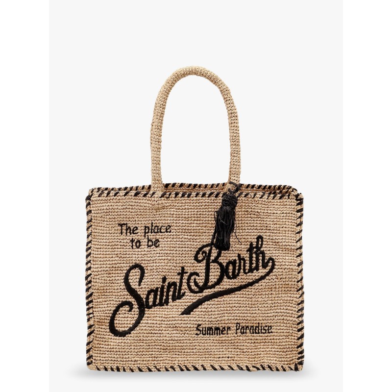 Vanity rafia handbag