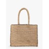 Vanity rafia handbag