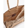 Vanity rafia handbag