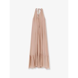 Venturone chiffon long dress