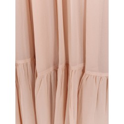 Venturone chiffon long dress