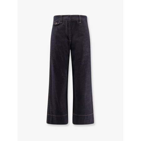 The Sartorial Square Jeans with contrasting stitiching