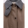 Techno cotton canvas jacket