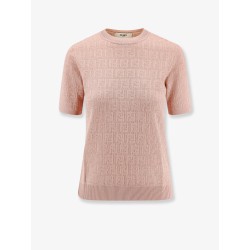 FF cotton and viscose sweater