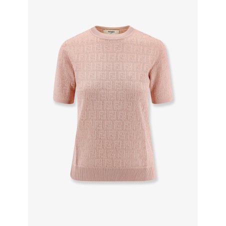FF cotton and viscose sweater