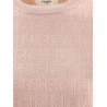 FF cotton and viscose sweater