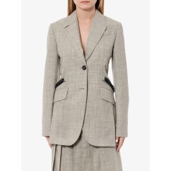 Tailored virgin wool blazer