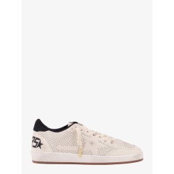 Perforated leather sneakers