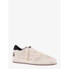 Perforated leather sneakers
