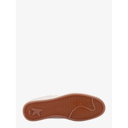 Perforated leather sneakers