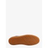 Suede sneakers with leather profiles