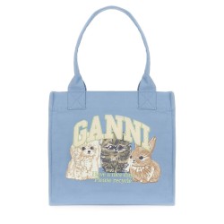 large easy shopper pocket animal print
