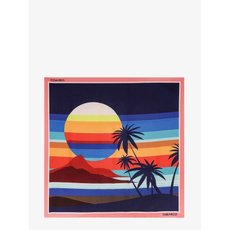 Dsquared2 Summer Lovers multicolor silk foulard