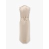 Satin vest/dress with belt