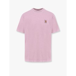 Cotton t-shirt with logo patch