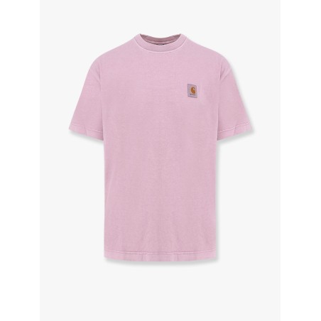 Cotton t-shirt with logo patch